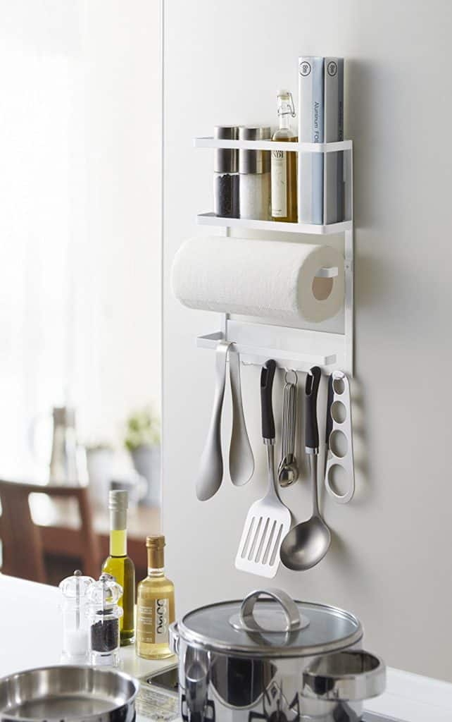 Magnetic Kitchen Organization Rack