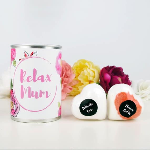 relax mother day gift bath bomb