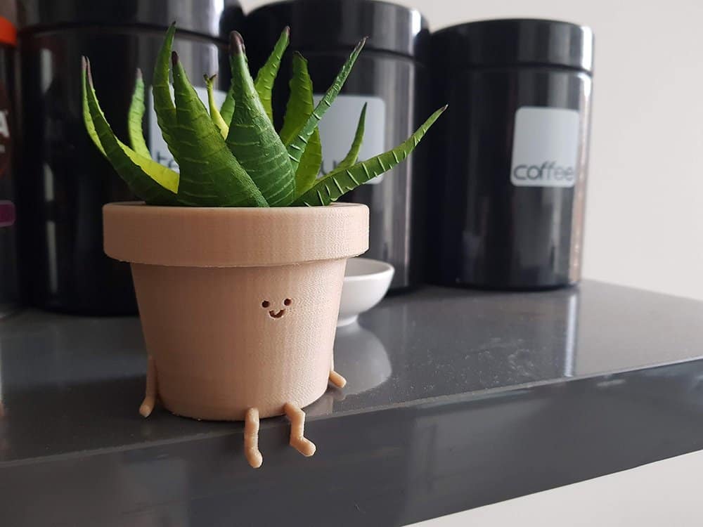 Sitting Pot | Cute Plant Pot | Plant Pot | Sitting Planter | Cute Planter | Planter Character | Indoor Planter | Cactus Planter | Succulent