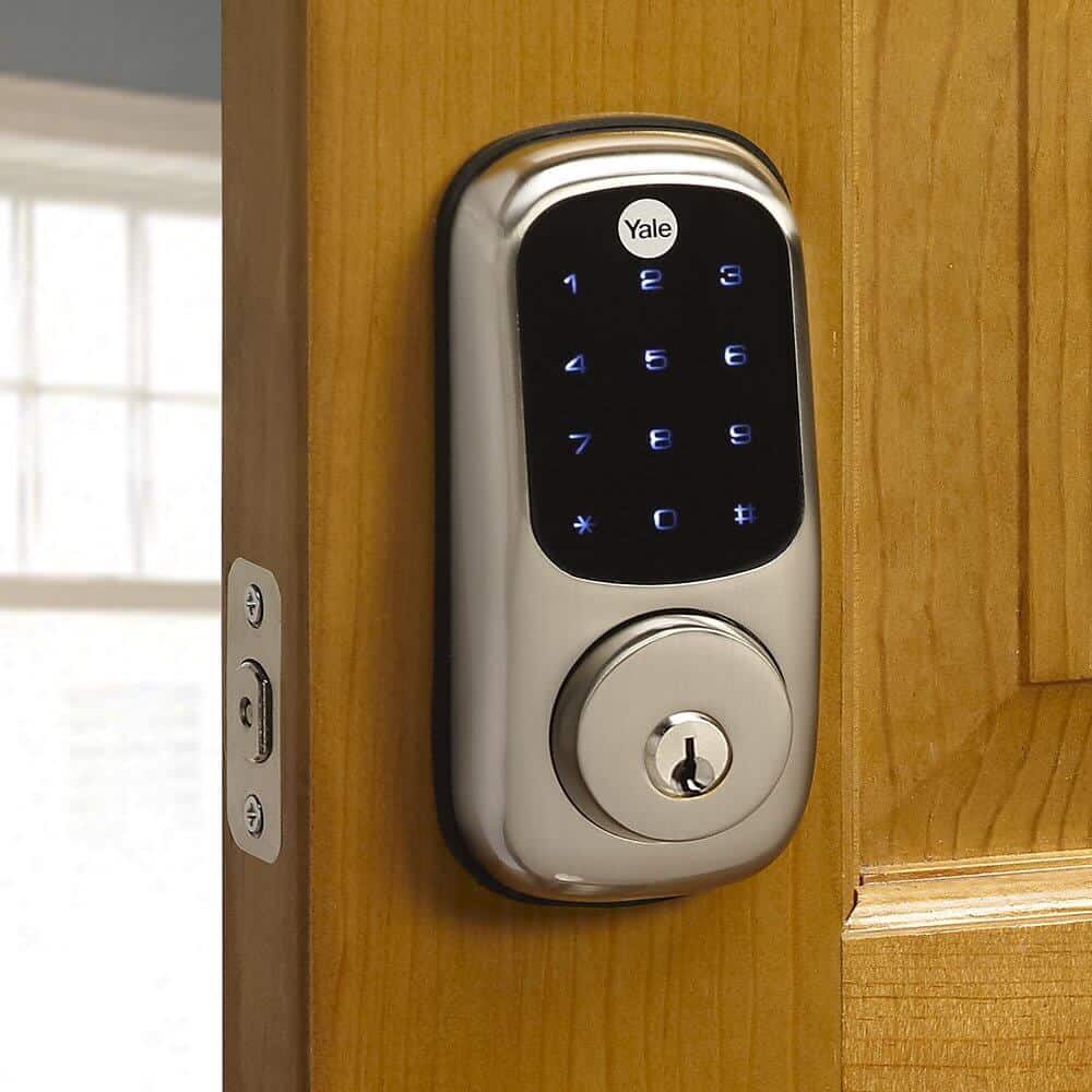 Yale Assure Lock with Z-Wave - Smart Touchscreen Keypad Deadbolt - Works with Ring Alarm, Samsung SmartThings, Wink, ADT and More