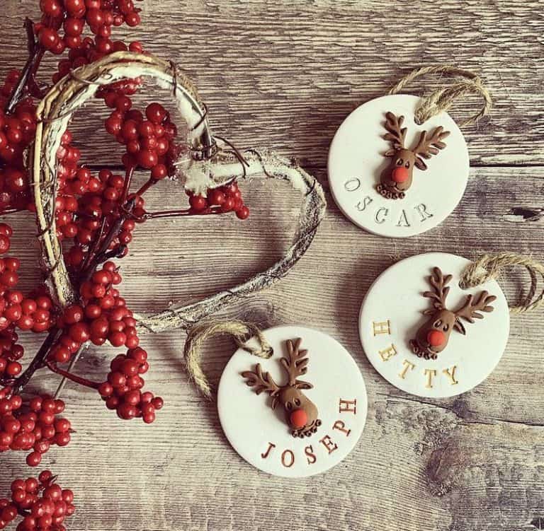 Best Christmas Decor Ideas For 2024 Lushome Club Lush Home Decor   Christmas Decoration Rudolph Personalised Rudolph 768x751 